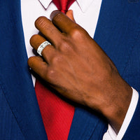 Sterling Silver Cross Design Ring