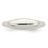 Sterling Silver Fancy Domed Ring