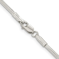Sterling Silver 2mm Snake Chain