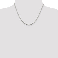 Sterling Silver 2mm Round Snake Chain