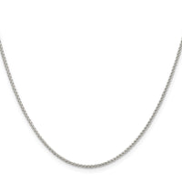 Sterling Silver 1.5mm Round Spiga Chain