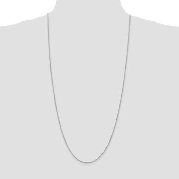 Sterling Silver 1.5mm Round Spiga Chain