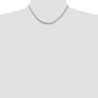 Sterling Silver 4mm Round Spiga Chain