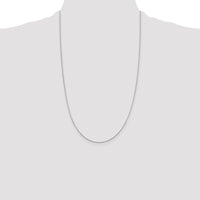 Sterling Silver .85mm Diamond-cut Round Spiga Chain