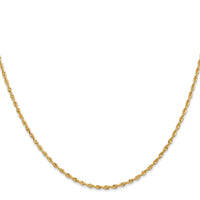 14k 1.85mm D/C Quadruple Rope Chain
