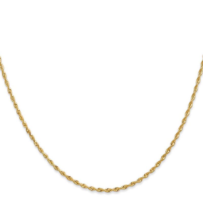 14k 1.85mm D/C Quadruple Rope Chain