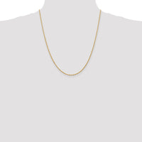 14k 1.85mm D/C Quadruple Rope Chain