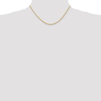 14k 2.00mm D/C Quadruple Rope Chain
