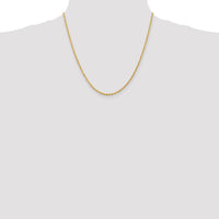 14k 2.25mm D/C Quadruple Rope Chain