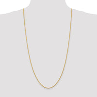 14k 2.25mm D/C Quadruple Rope Chain