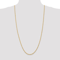 14k 2.75mm D/C Quadruple Rope Chain