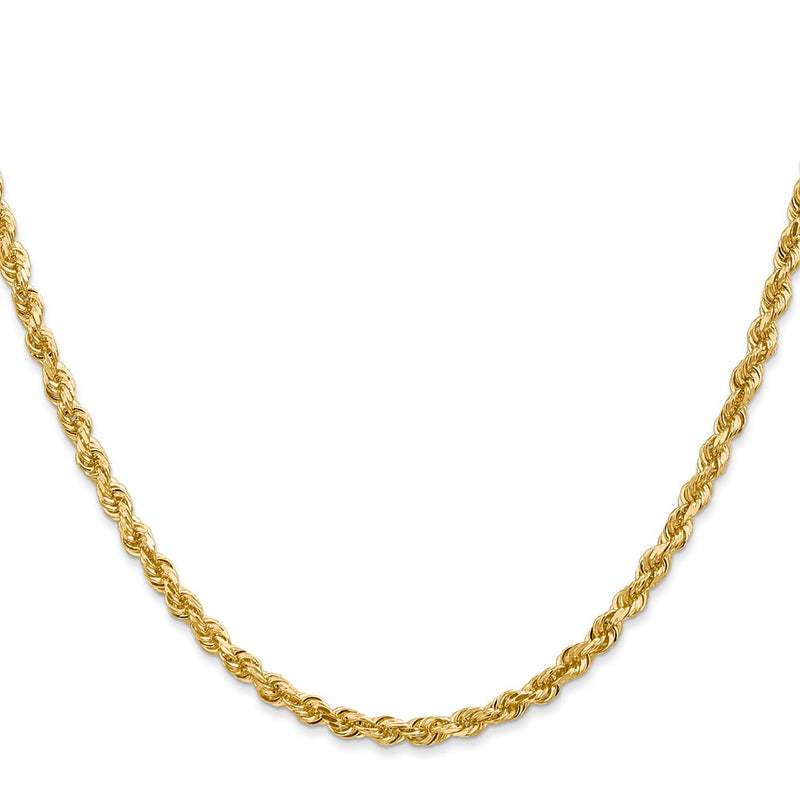 14k 3.35mm D/C Quadruple Rope Chain