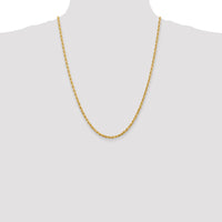 14k 3.35mm D/C Quadruple Rope Chain