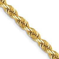 14k 4mm D/C Quadruple Rope Chain