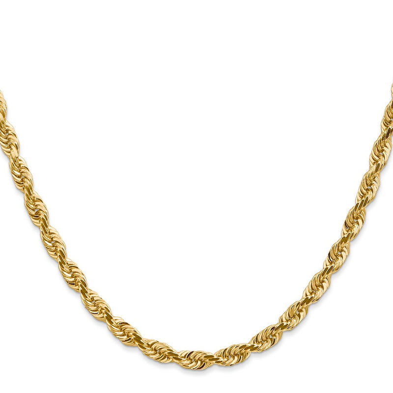 14k 4.5mm D/C Quadruple Rope Chain