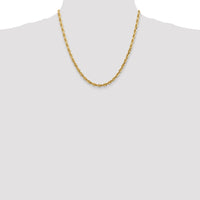 14k 4.5mm D/C Quadruple Rope Chain