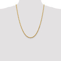 14k 4.5mm D/C Quadruple Rope Chain