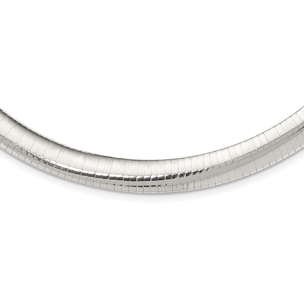 Sterling Silver 10mm Cubetto Necklace
