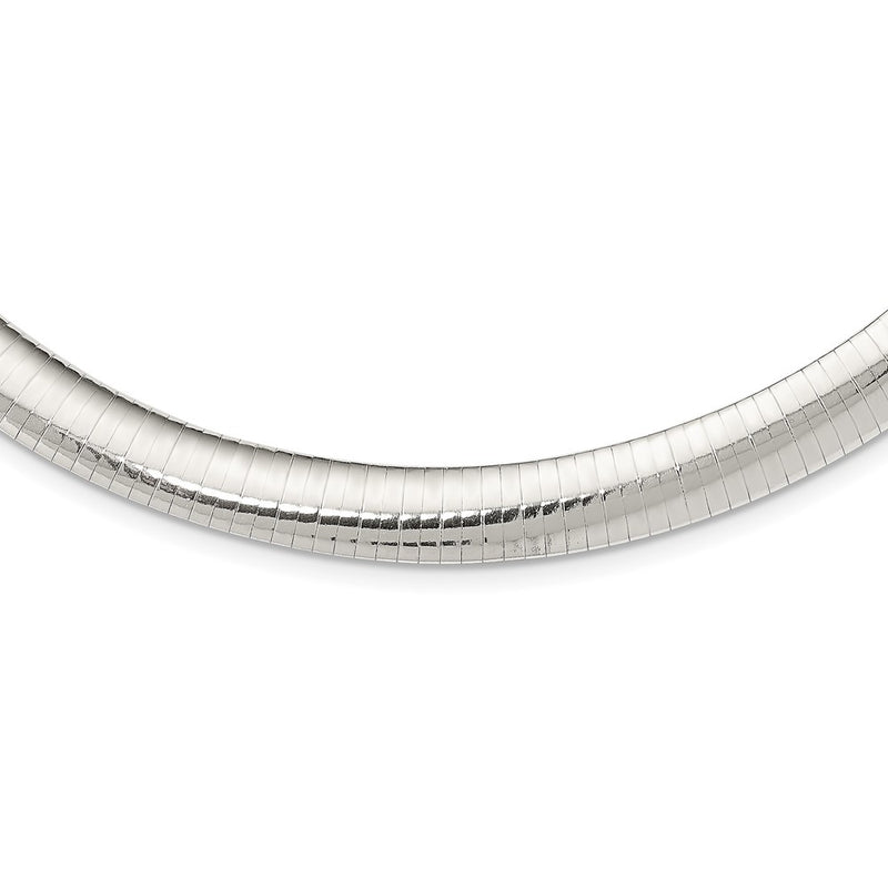 Sterling Silver 10mm Cubetto Necklace
