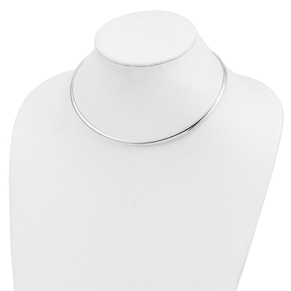 Sterling Silver 3mm Cubetto Necklace