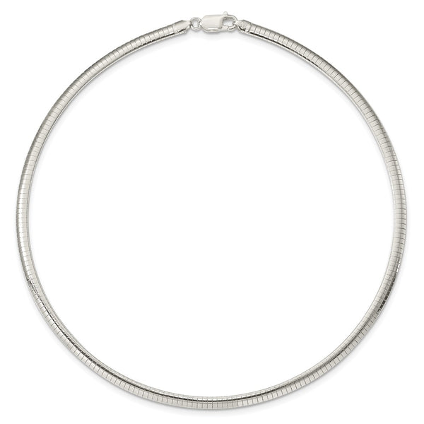 Sterling Silver 4mm Cubetto Necklace