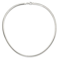 Sterling Silver 4mm Cubetto Necklace