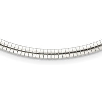 Sterling Silver 4mm Cubetto Necklace