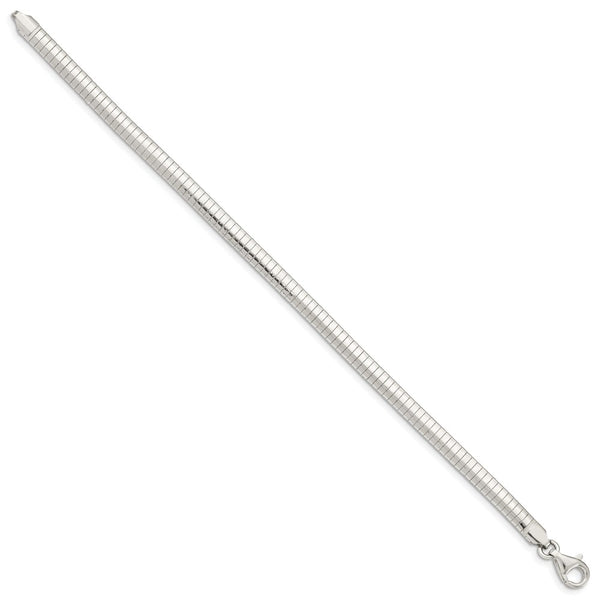 Sterling Silver 4mm Cubetto Bracelet