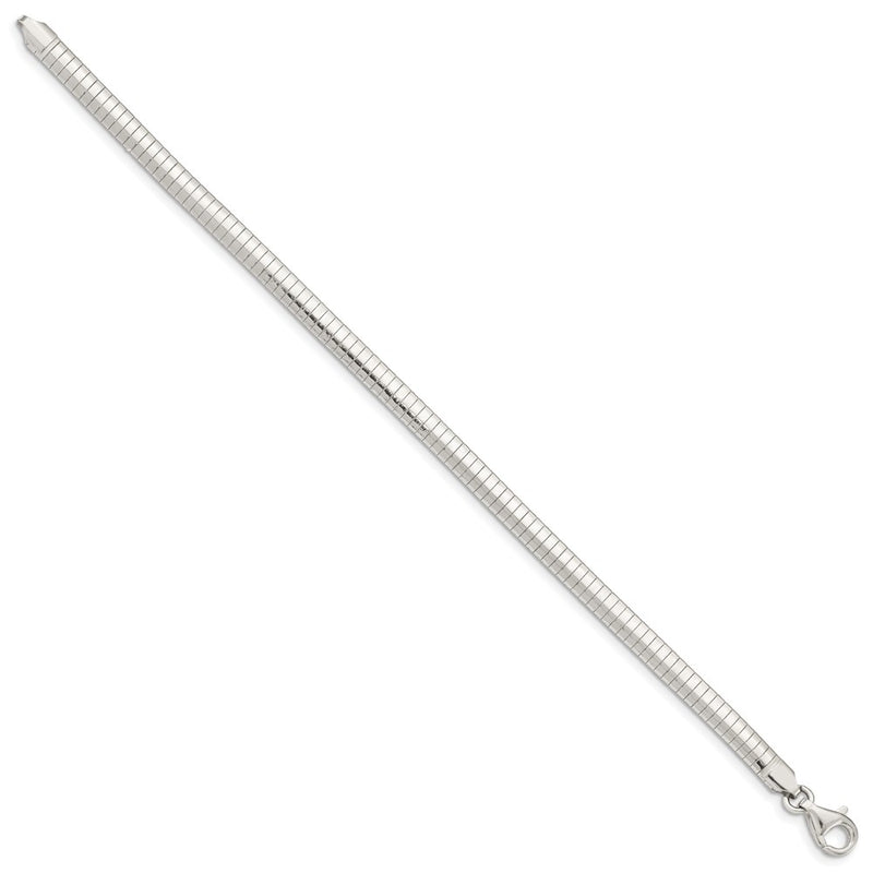 Sterling Silver 4mm Cubetto Bracelet