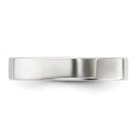 Sterling Silver 4mm Flat Size 13 Band
