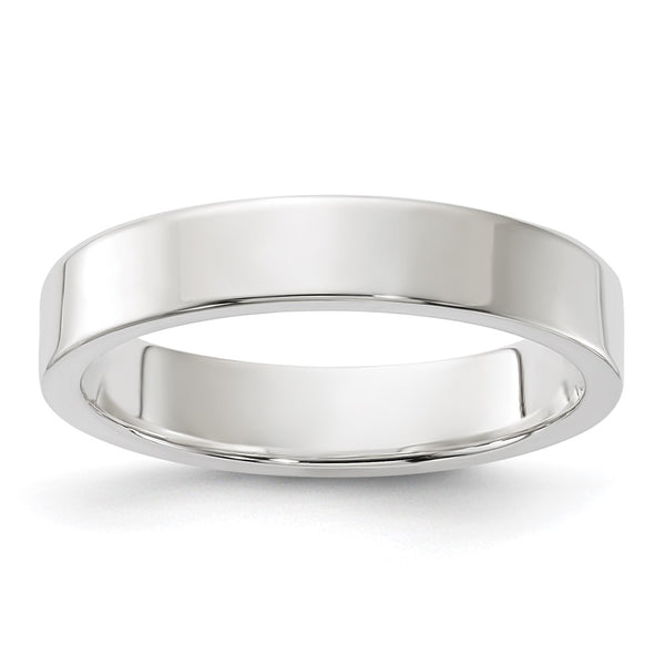 Sterling Silver 4mm Flat Size 10 Band
