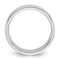 Sterling Silver 5mm Flat Size 4 Band