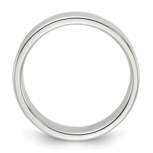 Sterling Silver 5mm Flat Size 4 Band