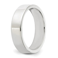 Sterling Silver 5mm Flat Size 4 Band