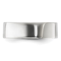 Sterling Silver 6mm Flat Size 11.5 Band