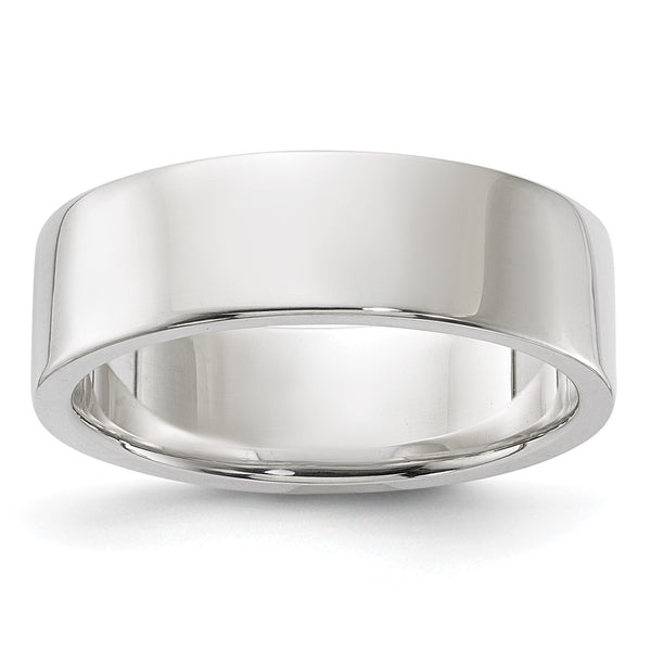 Sterling Silver 6mm Flat Size 11.5 Band
