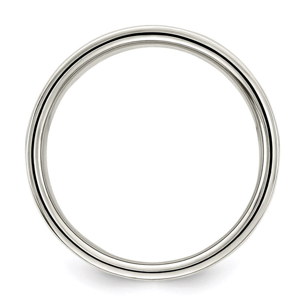 Sterling Silver 9mm Flat Size 13.5 Band