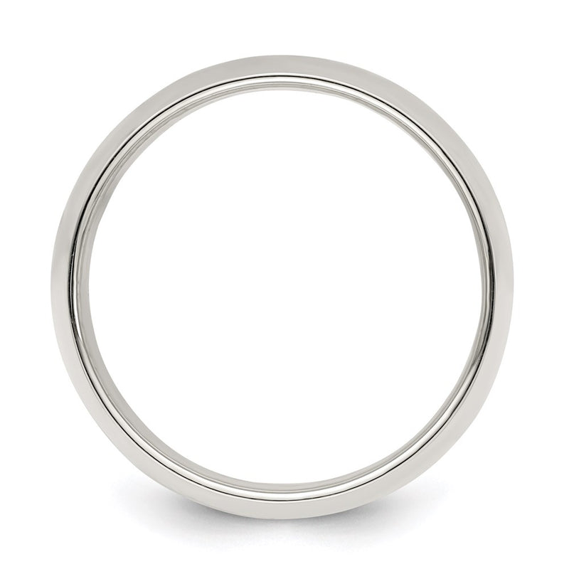 Sterling Silver 9mm Half-Round Size 9 Band