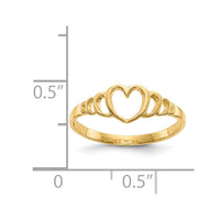 14k Children's Heart Ring