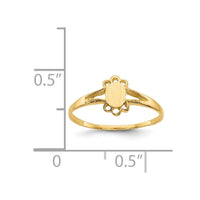 14k Childs Fancy Signet Ring