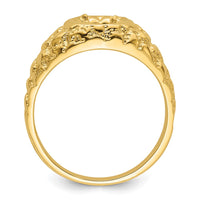 14k 7/8 ct Center Men's Ring Mounting