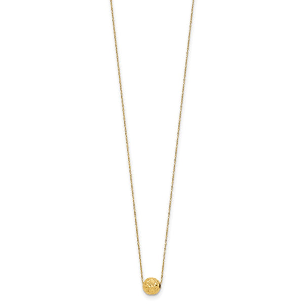 14k Bead Necklace