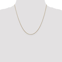 14k .8mm Round Snake Chain