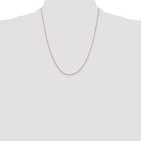14k .9mm Round Snake Chain