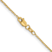 14k .95mm Twisted Box Chain