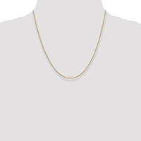 14k .95mm Twisted Box Chain