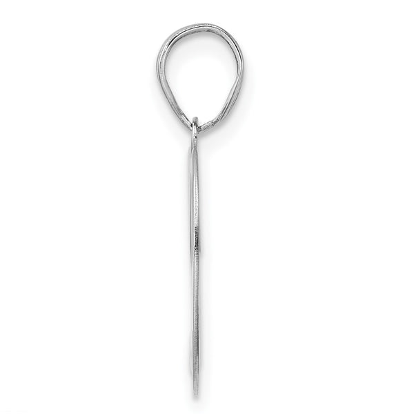 14kw Polished Number 29 Pendant