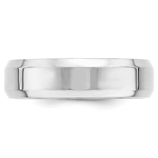 14KW 6mm Bevel Edge Comfort Fit Band Size 13