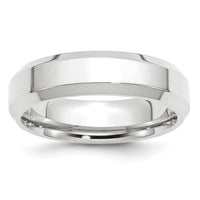 14KW 6mm Bevel Edge Comfort Fit Band Size 12