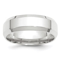 14KW 7mm Bevel Edge Comfort Fit Band Size 10.5